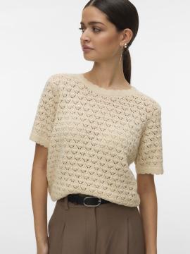 Afbeelding voor product Top van het merk Vero Moda in het Beige