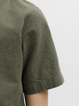 Afbeelding voor product Hemd van het merk Jack & Jones Junior in het Kaki