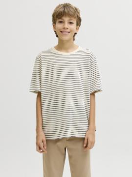 Afbeelding voor product T-shirt van het merk Jack & Jones Junior in het Ecru