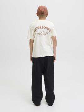 Afbeelding voor product T-shirt van het merk Jack & Jones Junior in het Ecru