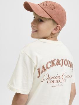 Afbeelding voor product T-shirt van het merk Jack & Jones Junior in het Ecru
