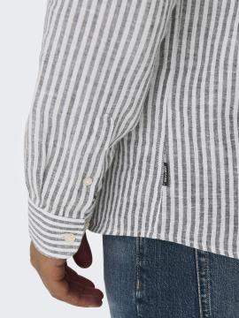 Afbeelding voor product Hemd van het merk Only & Sons in het Marine