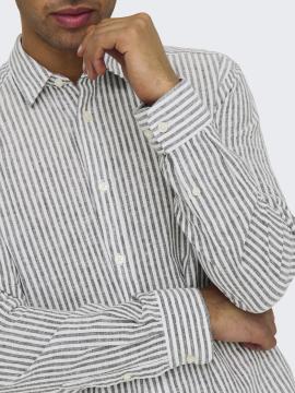 Afbeelding voor product Hemd van het merk Only & Sons in het Marine