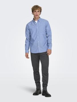 Afbeelding voor product Hemd van het merk Only & Sons in het Blauw