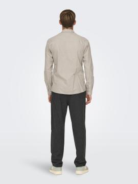 Afbeelding voor product Hemd van het merk Only & Sons in het Beige
