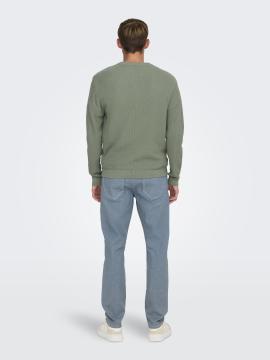 Afbeelding voor product Pull van het merk Only & Sons in het Groen