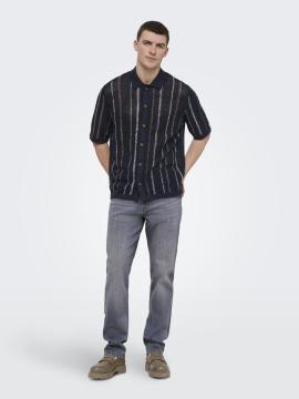 Afbeelding voor product Polo van het merk Only & Sons in het Marine