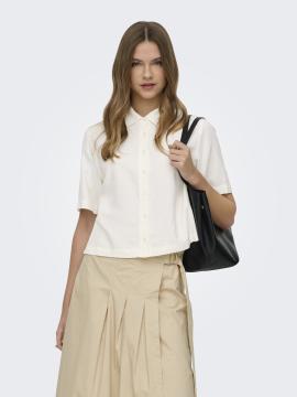 Afbeelding voor product Bloes van het merk Only in het Beige