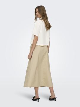 Afbeelding voor product Bloes van het merk Only in het Beige