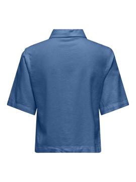 Afbeelding voor product Bloes van het merk Only in het Blauw