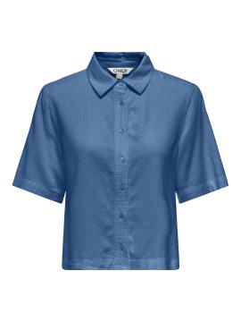 Afbeelding voor product Bloes van het merk Only in het Blauw