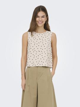 Afbeelding voor product Top van het merk Only in het Beige