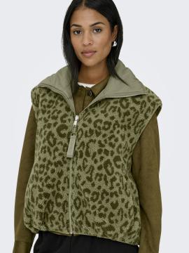 Afbeelding voor product Bodywarmer van het merk Only in het Kaki