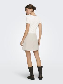 Afbeelding voor product Rok van het merk Only in het Beige