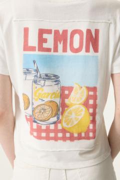 Afbeelding voor product T-shirt van het merk Garcia in het Ecru