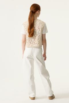 Afbeelding voor product Pull van het merk Garcia in het Ecru