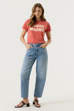 Afbeelding voor product T-shirt van het merk Garcia in het Oranje