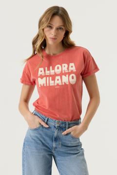 Afbeelding voor product T-shirt van het merk Garcia in het Oranje