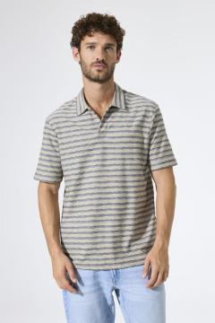 Afbeelding voor product Polo van het merk Garcia in het Beige