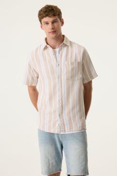 Afbeelding voor product Hemd van het merk Garcia in het Beige