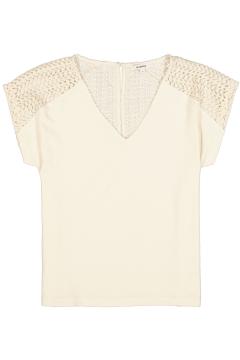 Afbeelding voor product T-shirt van het merk Garcia in het Wit