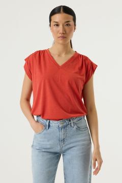 Afbeelding voor product T-shirt van het merk Garcia in het Oranje