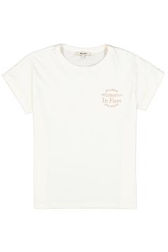 Afbeelding voor product T-shirt van het merk Garcia in het Ecru