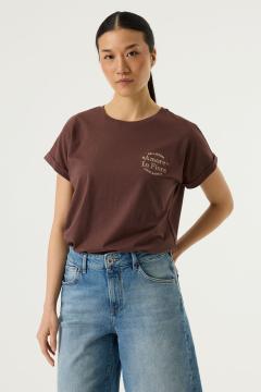 Afbeelding voor product T-shirt van het merk Garcia in het Bruin
