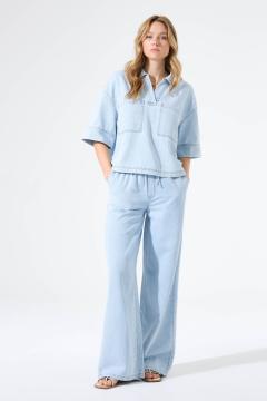 Afbeelding voor product Broek van het merk Garcia in het Blauw