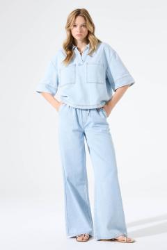 Afbeelding voor product Broek van het merk Garcia in het Blauw