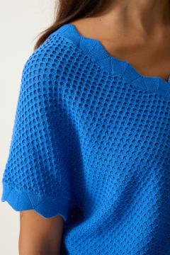 Afbeelding voor product Pull van het merk Garcia in het Blauw