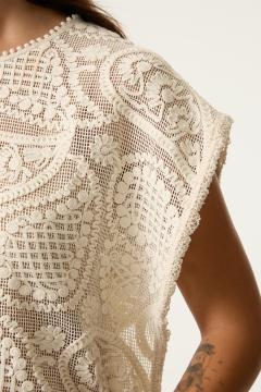 Afbeelding voor product Bloes van het merk Garcia in het Ecru