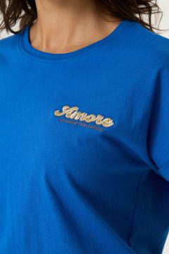 Afbeelding voor product T-shirt van het merk Garcia in het Blauw