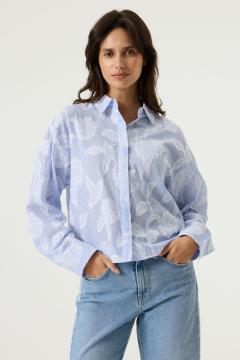 Afbeelding voor product Bloes van het merk Garcia in het Blauw