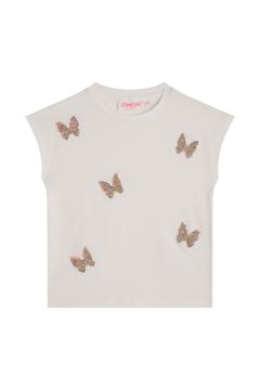 Afbeelding voor product T-shirt van het merk Someone in het Ecru