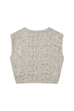 Afbeelding voor product Bodywarmer van het merk Vila Joy in het Beige