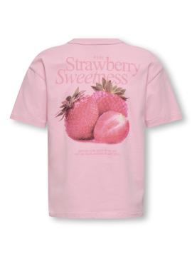 Afbeelding voor product T-shirt van het merk Kids Only in het Roze