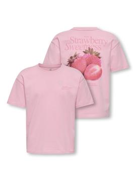 Afbeelding voor product T-shirt van het merk Kids Only in het Roze