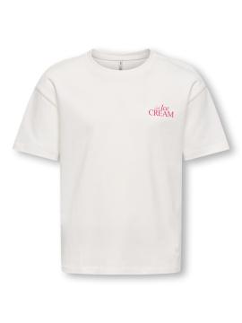 Afbeelding voor product T-shirt van het merk Kids Only in het Wit