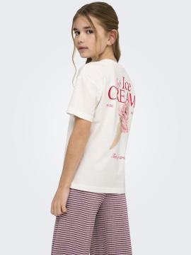 Afbeelding voor product T-shirt van het merk Kids Only in het Wit