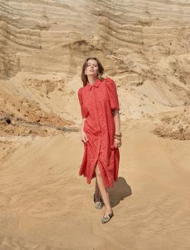 Afbeelding voor product Kleed van het merk Peppercorn in het Oranje