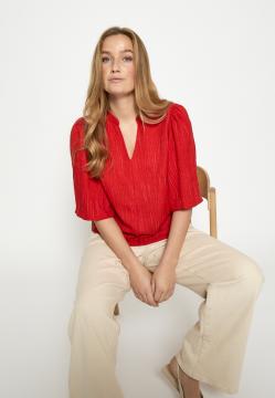 Afbeelding voor product Bloes van het merk Peppercorn in het Rood