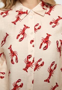 Afbeelding voor product Bloes van het merk Peppercorn in het Oranje