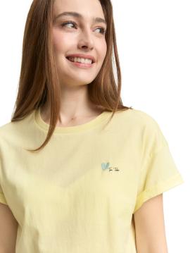 Afbeelding voor product T-shirt van het merk Tom Tailor in het Geel