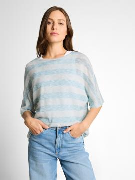 Afbeelding voor product T-shirt van het merk Tom Tailor in het Wit