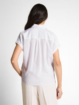 Afbeelding voor product Bloes van het merk Tom Tailor in het Wit