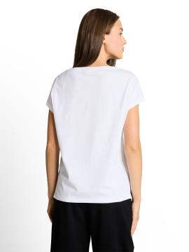 Afbeelding voor product T-shirt van het merk Tom Tailor in het Wit