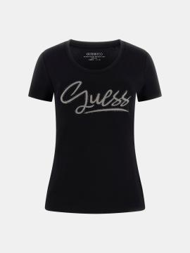 Afbeelding voor product T-shirt van het merk Guess in het Zwart