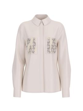 Afbeelding voor product Bloes van het merk Guess in het Ecru