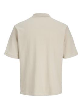 Afbeelding voor product Polo van het merk Jack & Jones in het Ecru